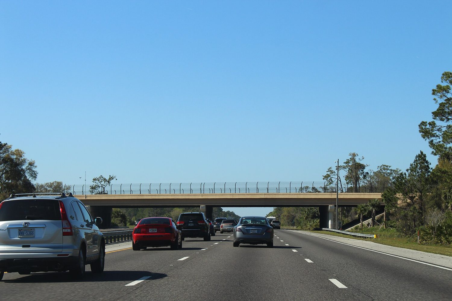 Florida I95nb Palm Coast Parkway Overpass